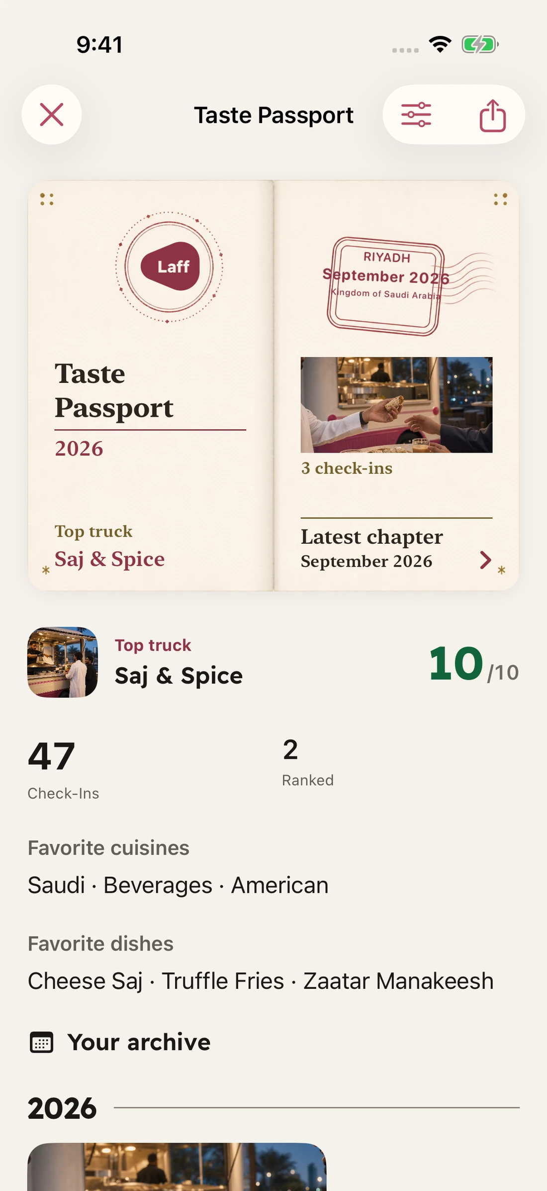 Taste Passport and food memories